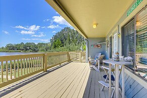 Waterfront Duplex w/ Dock & Views: Near Town!