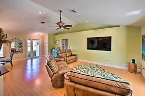 House w/ Heated Pool & Grill - Walk to Beach!