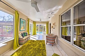 House w/ Heated Pool & Grill - Walk to Beach!