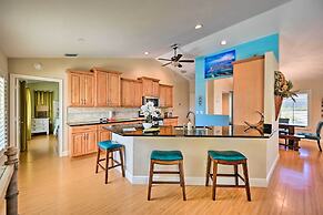 House w/ Heated Pool & Grill - Walk to Beach!