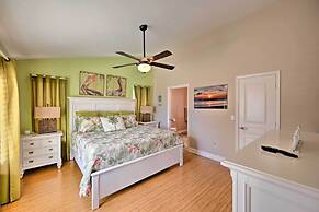 House w/ Heated Pool & Grill - Walk to Beach!