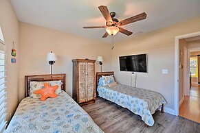 House w/ Heated Pool & Grill - Walk to Beach!