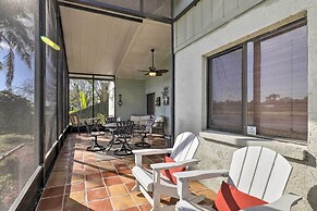 Lakefront Brandon Home w/ Patio & Screened Lanai!