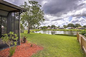 Lakefront Brandon Home w/ Patio & Screened Lanai!