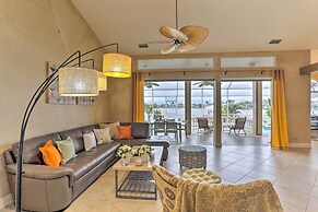 Lakefront Cape Coral Home w/ Private Pool & Dock!