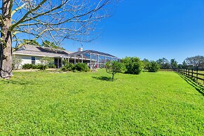 Private Bradenton Estate Home on 10 Acres w/ Pool