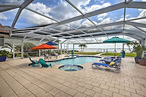 Luxe Waterfront Home w/ Pool & Dock in Cape Coral