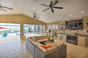Luxe Waterfront Home w/ Pool & Dock in Cape Coral