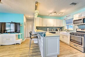 'ocean Breeze Oasis' w/ Boat Dock & Slip on Canal!