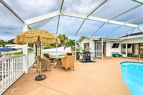 'ocean Breeze Oasis' w/ Boat Dock & Slip on Canal!