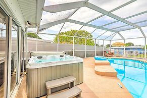 'ocean Breeze Oasis' w/ Boat Dock & Slip on Canal!