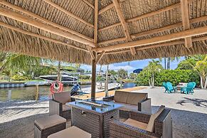 Palm City Canalfront Home w/ Boat Dock & Fire Pit!
