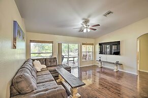 Peaceful Lehigh Acres Home w/ Grill + Lanai!