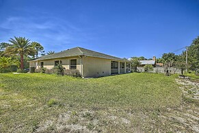 Peaceful Lehigh Acres Home w/ Grill + Lanai!