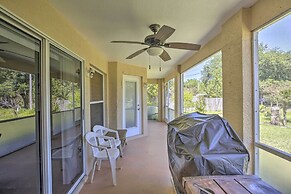 Peaceful Lehigh Acres Home w/ Grill + Lanai!