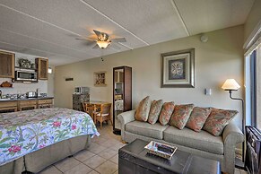 Ocean-view St Augustine Studio w/ Pool Access!