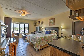 Ocean-view St Augustine Studio w/ Pool Access!