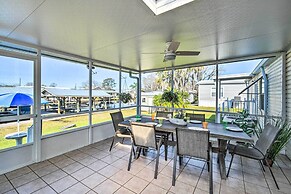 Sunny Waterfront Welaka Home w/ Private Dock!