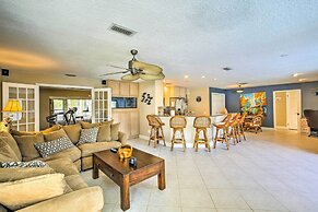 Tropical Apollo Beach House w/ Pool & Dock!
