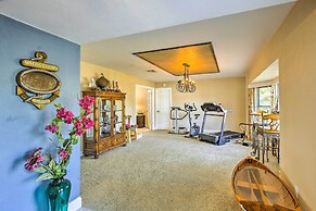 Tropical Apollo Beach House w/ Pool & Dock!