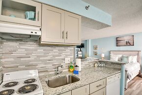 Updated Daytona Beach Oceanfront Studio w/ Pool!