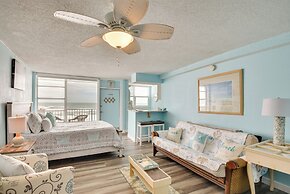 Updated Daytona Beach Oceanfront Studio w/ Pool!