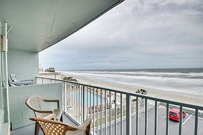 Updated Daytona Beach Oceanfront Studio w/ Pool!