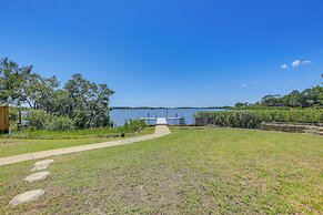 Waterfront Cedar Key Duplex Home w/ Private Dock!