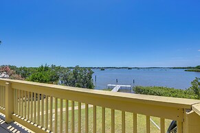 Waterfront Cedar Key Duplex Home: Grill & Dock!