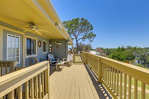 Waterfront Cedar Key Duplex Home: Grill & Dock!