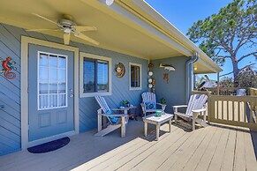 Waterfront Cedar Key Duplex Home: Grill & Dock!