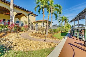 Upscale Villa w/ Pool & Boat Dock in Cape Coral