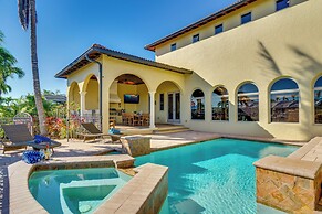Upscale Villa w/ Pool & Boat Dock in Cape Coral
