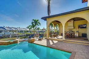 Upscale Villa w/ Pool & Boat Dock in Cape Coral