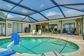 Screened-in Private Pool: Waterfront Home