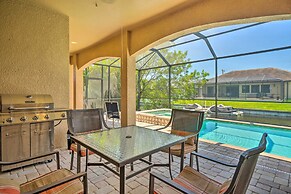 Private Pool & Grill: Canalfront Cape Coral Home