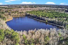 Charming Retreat on 20 Acres w/ Private Lake!