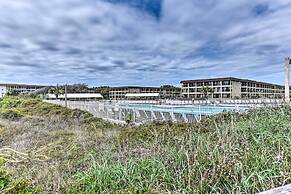 Balcony w/ Tennis Court View: Hilton Head Condo