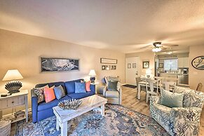 Half-mi to Beach: Hilton Head Condo w/ Lagoon View