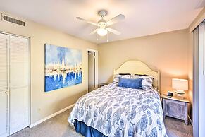 Half-mi to Beach: Hilton Head Condo w/ Lagoon View