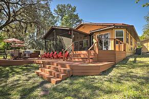 Keystone Heights Lakefront Cabin - Fire Pit, Grill