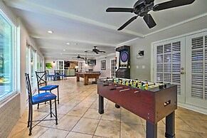 Huge Lutz Family Retreat w/ Game Room & Pool!