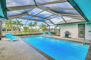 Cape Coral Home w/ Heated Pool, Dock & Gulf Access