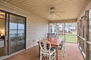 Lakefront House w/ Boat Ramp, Dock & Sunset Views!