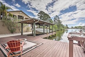 Luxury Palm Coast Home w/ Dock & Game Room!