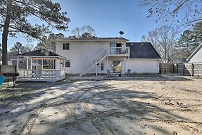 North Charleston Home With Fire Pit and Gazebo!