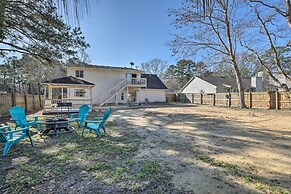North Charleston Home With Fire Pit and Gazebo!
