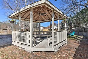 North Charleston Home With Fire Pit and Gazebo!