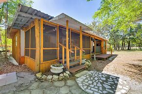Fire Pit & Boat Dock: Peaceful Dunnellon Cabin!