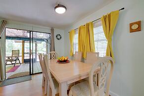 Fire Pit & Boat Dock: Peaceful Dunnellon Cabin!